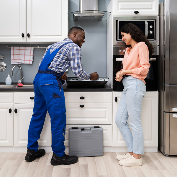 how long does it typically take to complete cooktop repair services in Thorntonville